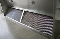 鍍鋅板白鐵皮風管油煙罩工業排塵罩烤爐罩不銹鋼油煙罩廚房排煙罩